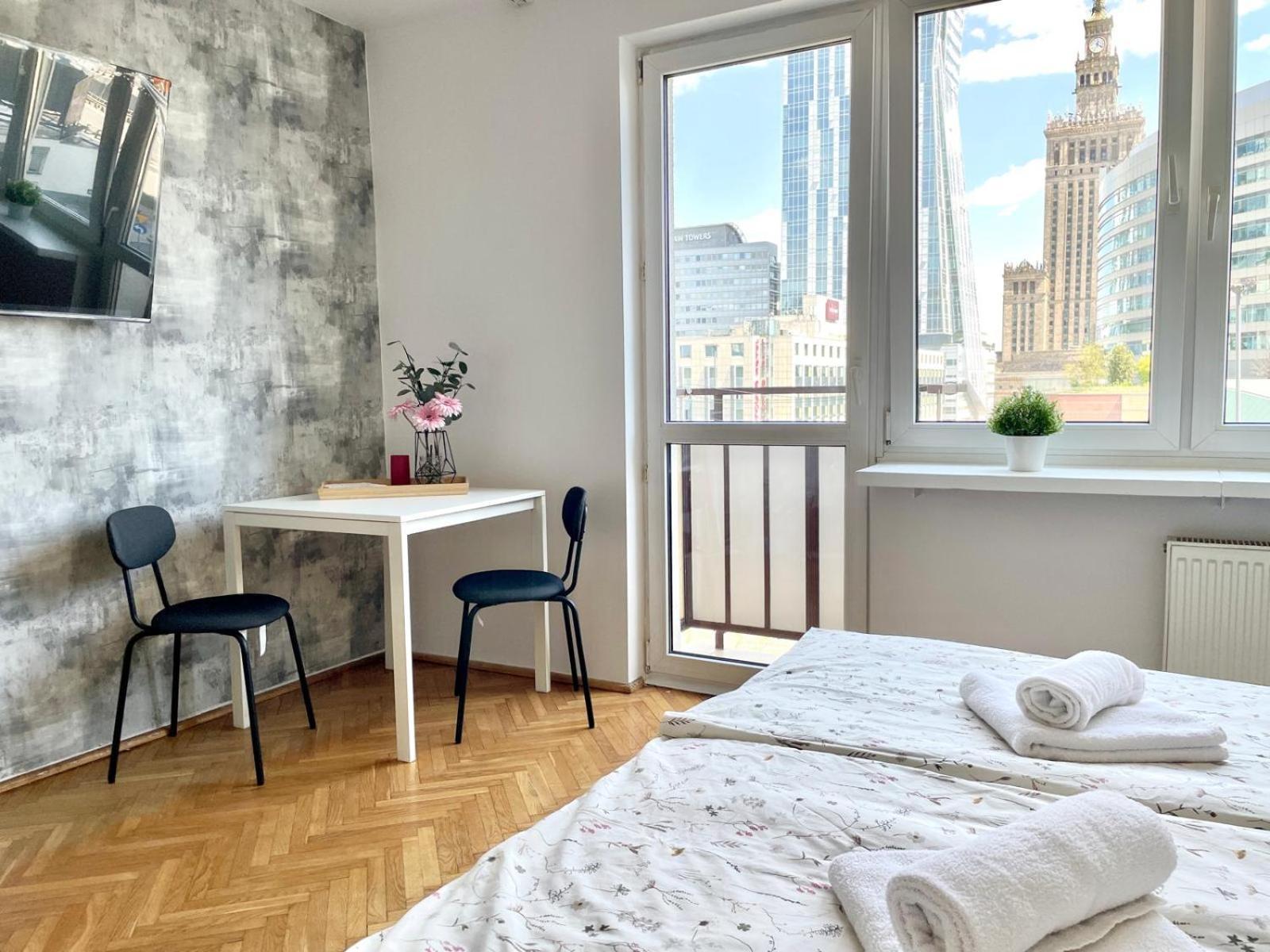Super Central, Amazing View! 55"Smart Tv & Fast Wifi Warszawa Exteriör bild