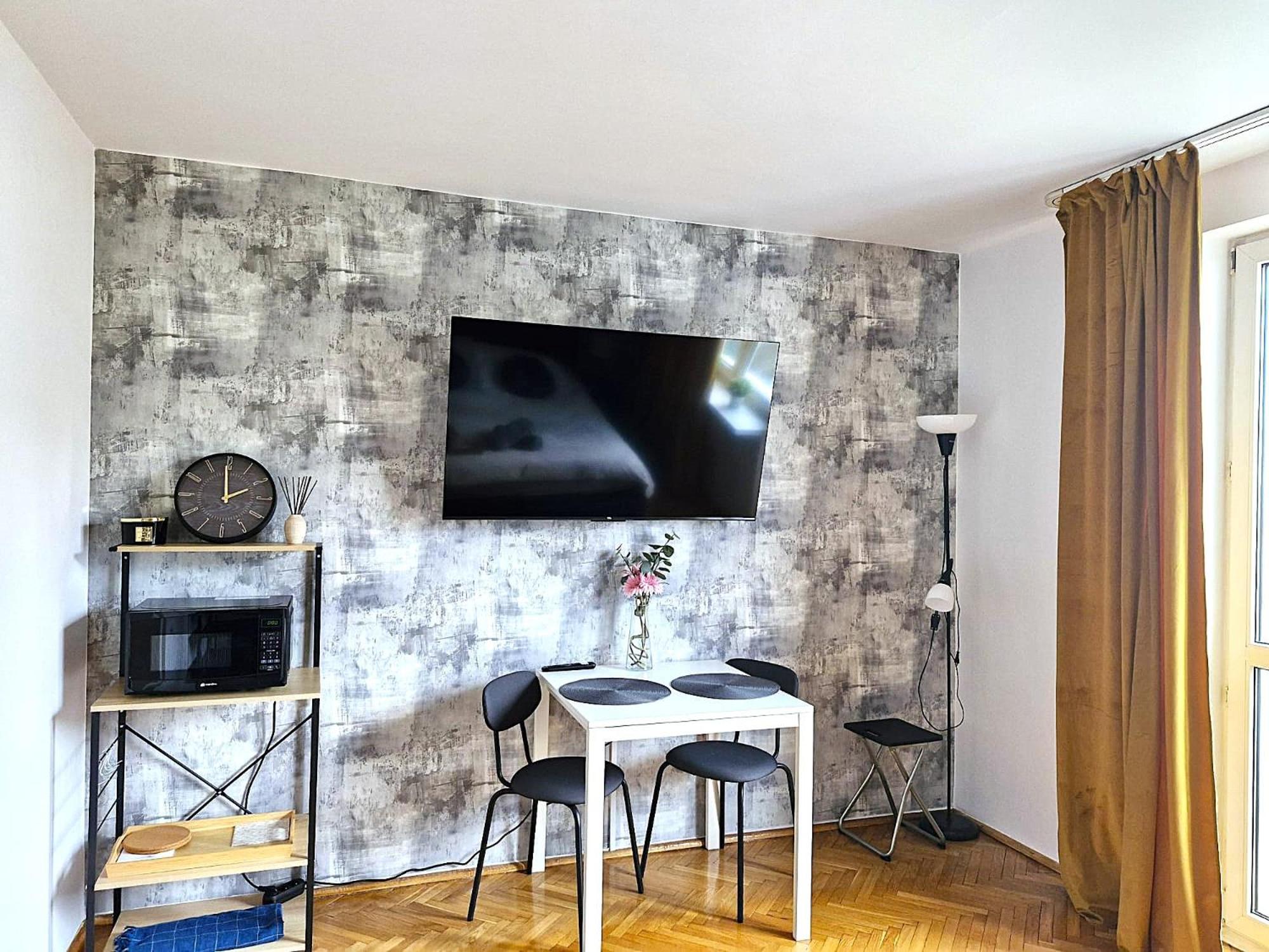 Super Central, Amazing View! 55"Smart Tv & Fast Wifi Warszawa Exteriör bild