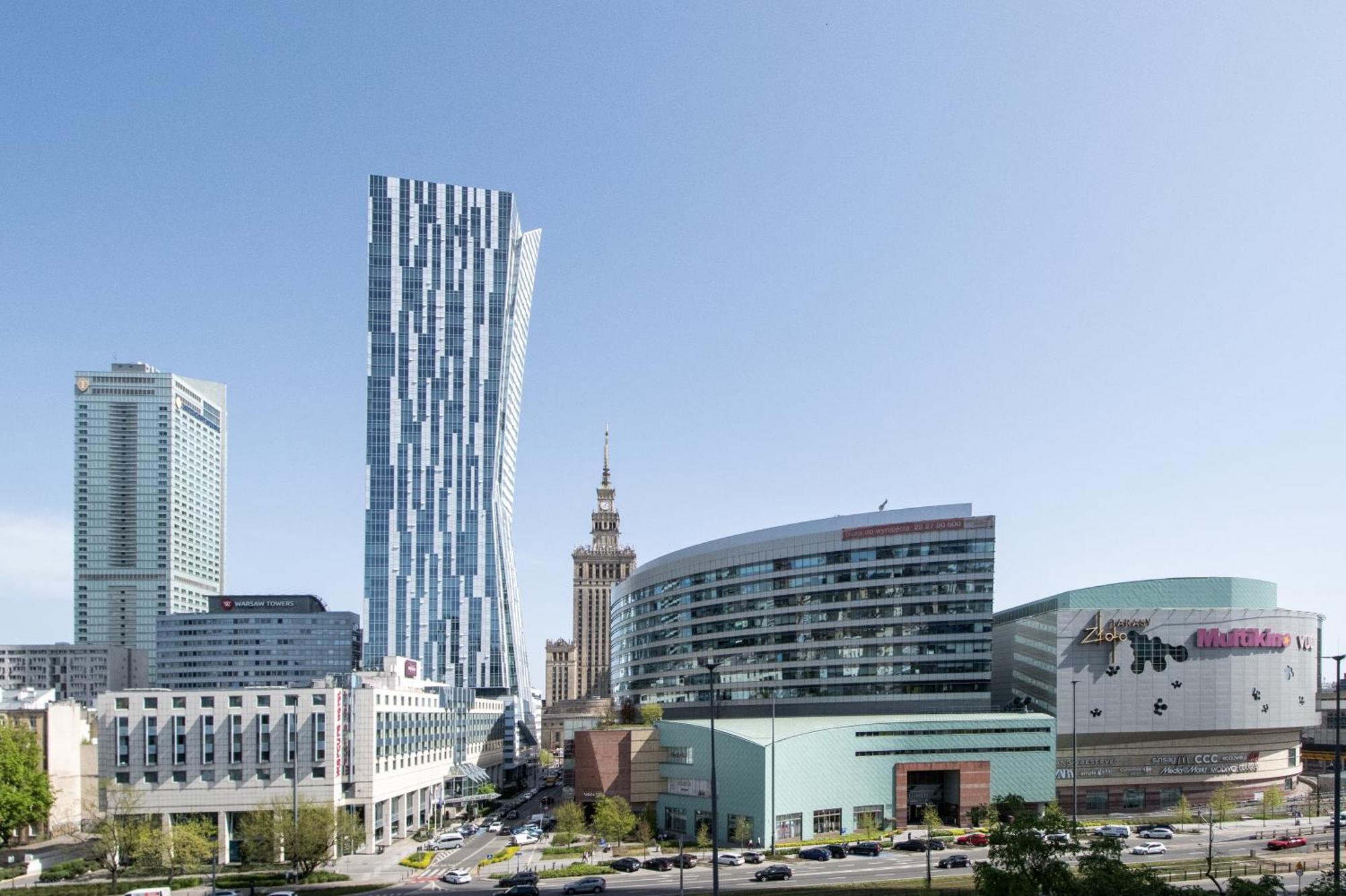 Super Central, Amazing View! 55"Smart Tv & Fast Wifi Warszawa Exteriör bild